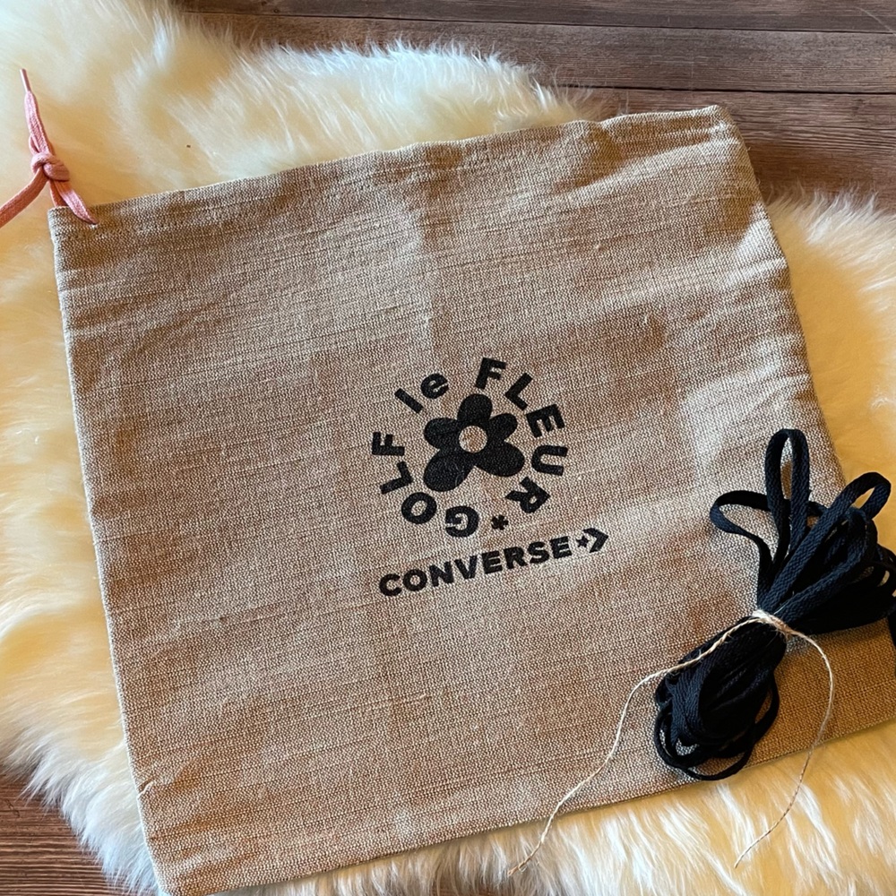 Golf Le Fleur X Converse Burlap Bag View 3